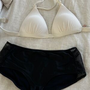 Blush Black & Cream Bikini Set